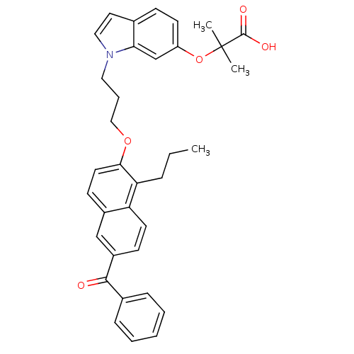 Chemical structure of BindingDB Monomer ID 50196248