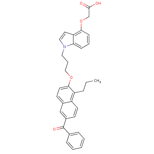 Chemical structure of BindingDB Monomer ID 50196249