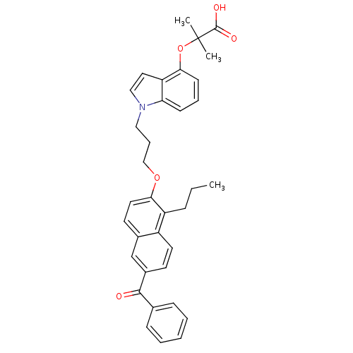 Chemical structure of BindingDB Monomer ID 50196250