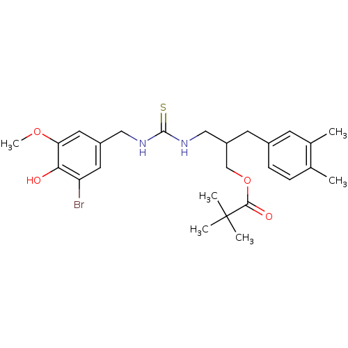 Chemical structure of BindingDB Monomer ID 50196327