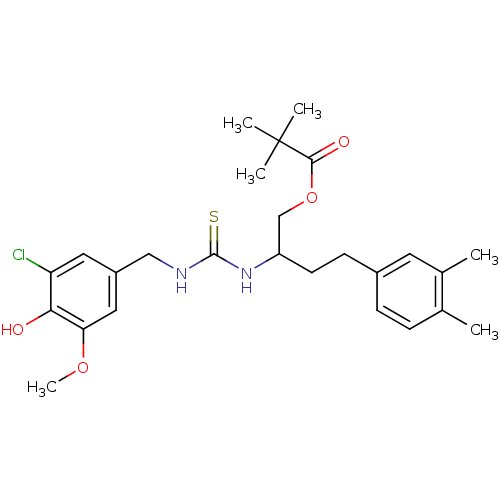 Chemical structure of BindingDB Monomer ID 50196333