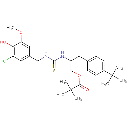 Chemical structure of BindingDB Monomer ID 50196335