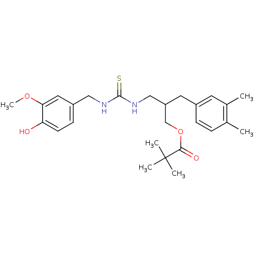 Chemical structure of BindingDB Monomer ID 50196337