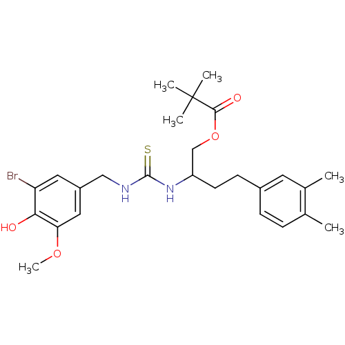 Chemical structure of BindingDB Monomer ID 50196339