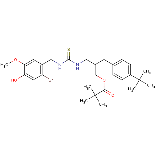 Chemical structure of BindingDB Monomer ID 50196341