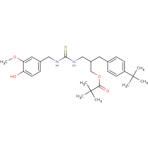 Chemical structure of BindingDB Monomer ID 50196343