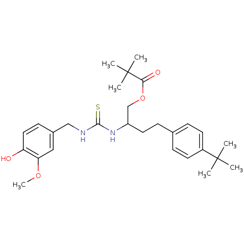 Chemical structure of BindingDB Monomer ID 50196348