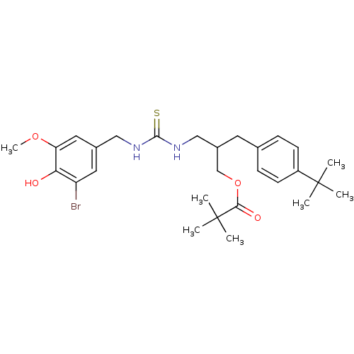 Chemical structure of BindingDB Monomer ID 50196354