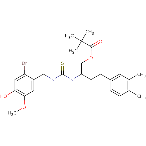 Chemical structure of BindingDB Monomer ID 50196359