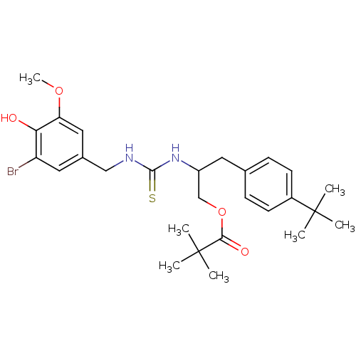 Chemical structure of BindingDB Monomer ID 50196360