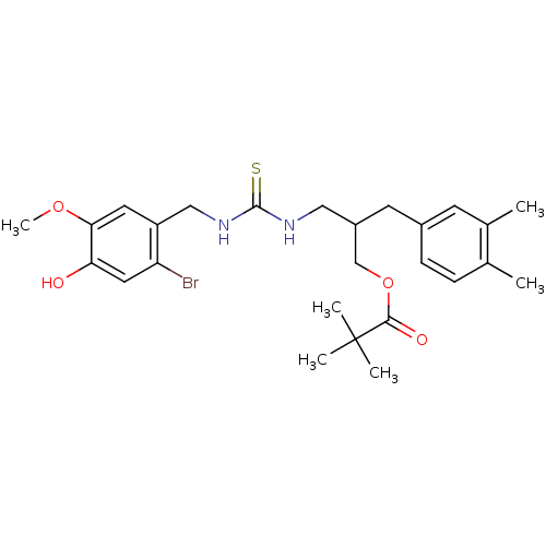 Chemical structure of BindingDB Monomer ID 50196367