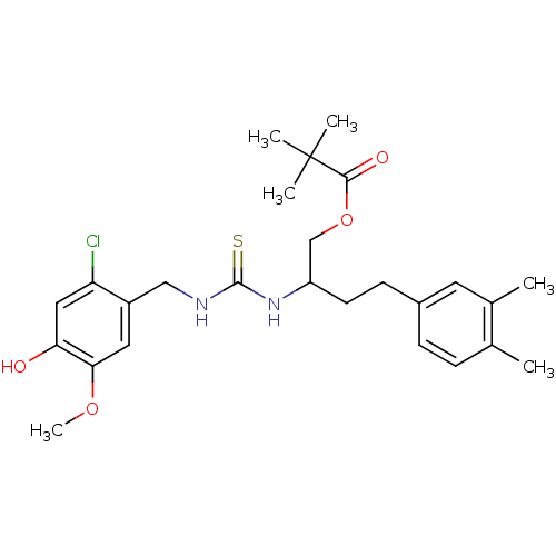 Chemical structure of BindingDB Monomer ID 50196368
