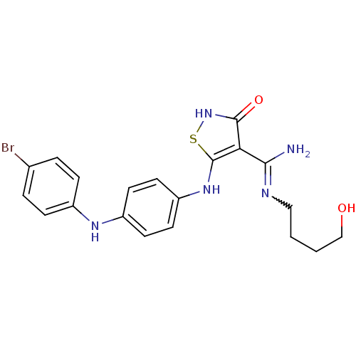 Chemical structure of BindingDB Monomer ID 50196374