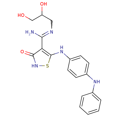 Chemical structure of BindingDB Monomer ID 50196378