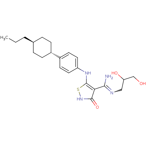 Chemical structure of BindingDB Monomer ID 50196384