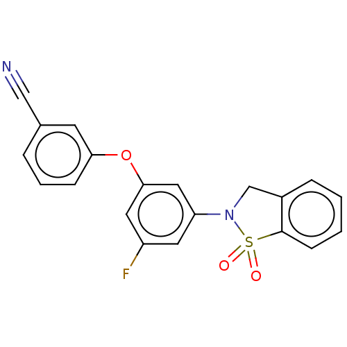 Chemical structure of BindingDB Monomer ID 50196407