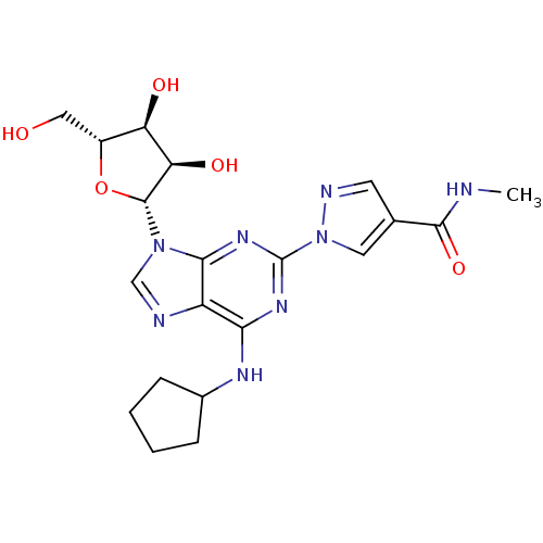 Chemical structure of BindingDB Monomer ID 50196546