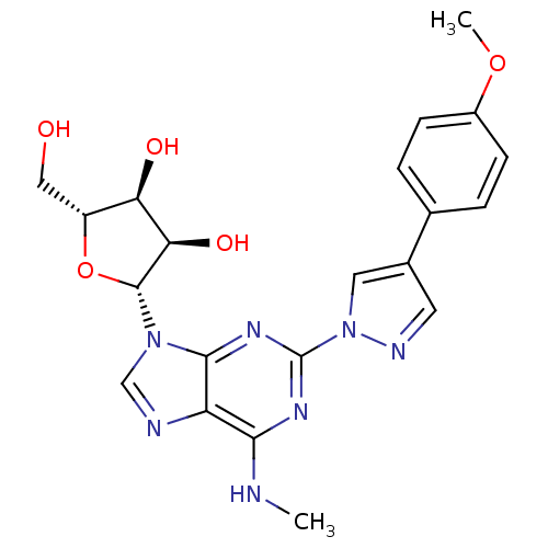 Chemical structure of BindingDB Monomer ID 50196550