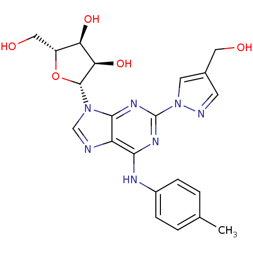 Chemical structure of BindingDB Monomer ID 50196551