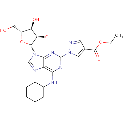 Chemical structure of BindingDB Monomer ID 50196554