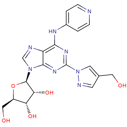 Chemical structure of BindingDB Monomer ID 50196561