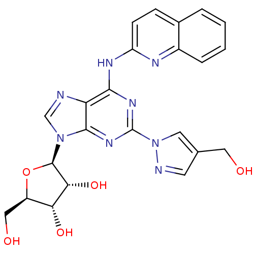 Chemical structure of BindingDB Monomer ID 50196571