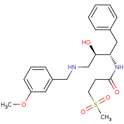 Chemical structure of BindingDB Monomer ID 50196579