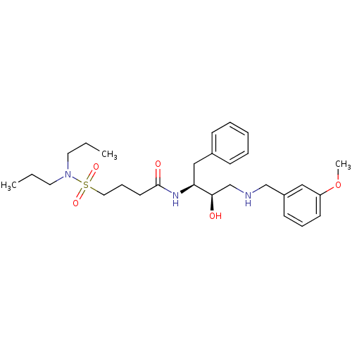 Chemical structure of BindingDB Monomer ID 50196581