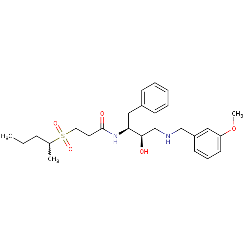 Chemical structure of BindingDB Monomer ID 50196583