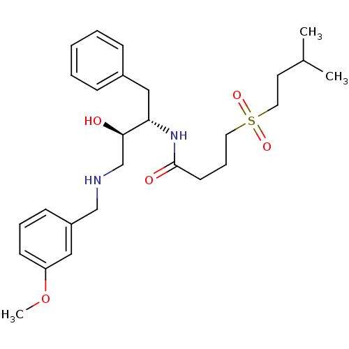 Chemical structure of BindingDB Monomer ID 50196585