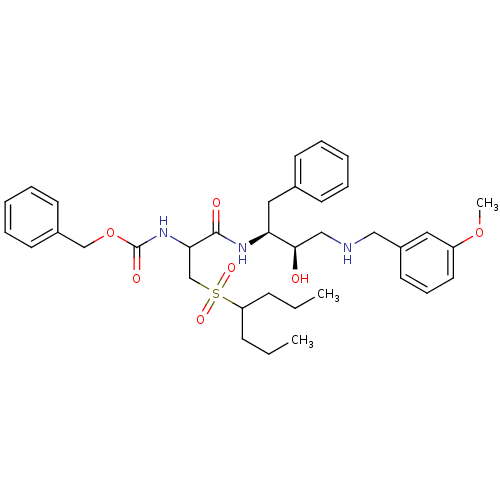 Chemical structure of BindingDB Monomer ID 50196587