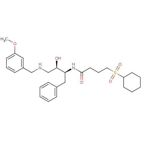 Chemical structure of BindingDB Monomer ID 50196590