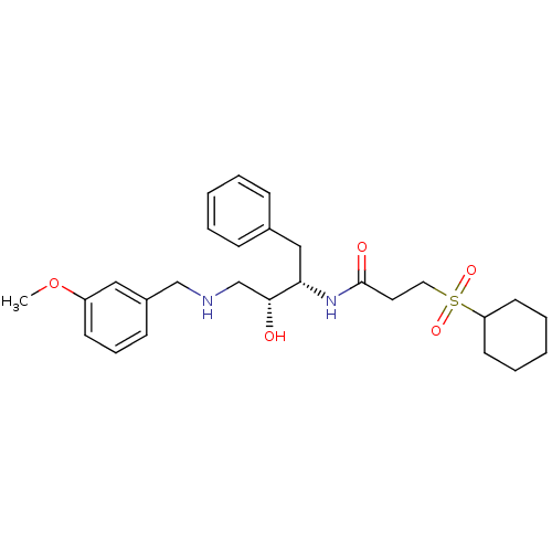 Chemical structure of BindingDB Monomer ID 50196592