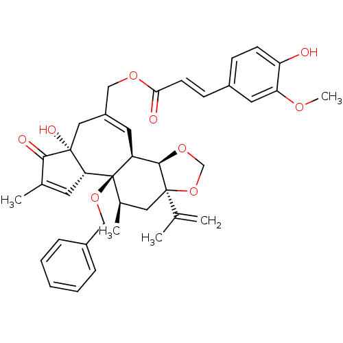 Chemical structure of BindingDB Monomer ID 50196616