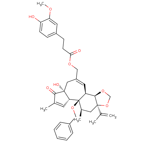Chemical structure of BindingDB Monomer ID 50196617
