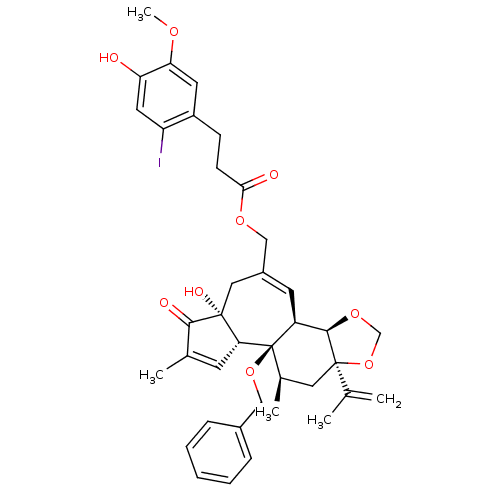 Chemical structure of BindingDB Monomer ID 50196619