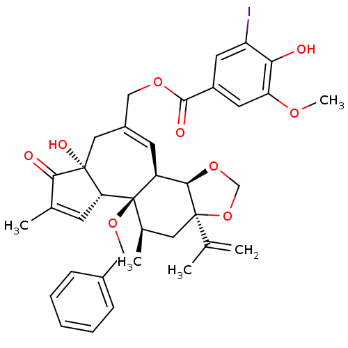 Chemical structure of BindingDB Monomer ID 50196621