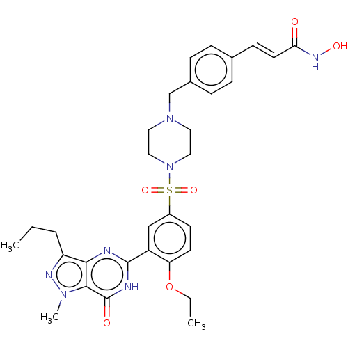 Chemical structure of BindingDB Monomer ID 50196636