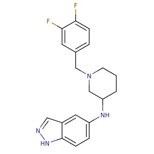 Chemical structure of BindingDB Monomer ID 50196695