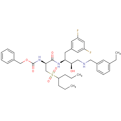 Chemical structure of BindingDB Monomer ID 50196736