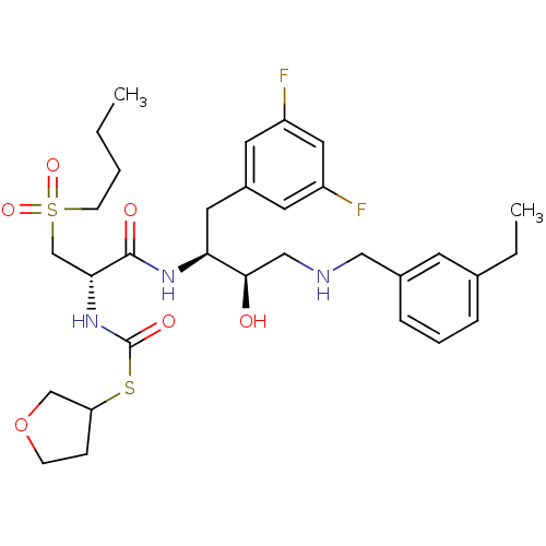 Chemical structure of BindingDB Monomer ID 50196737