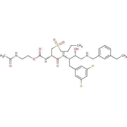Chemical structure of BindingDB Monomer ID 50196738