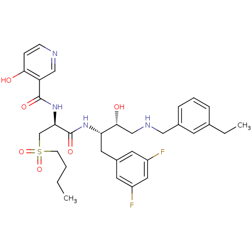 Chemical structure of BindingDB Monomer ID 50196739