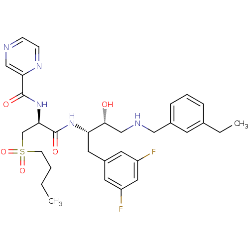 Chemical structure of BindingDB Monomer ID 50196740