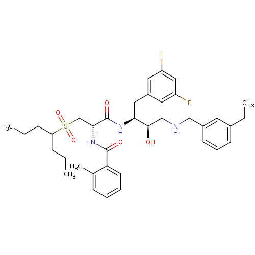 Chemical structure of BindingDB Monomer ID 50196742