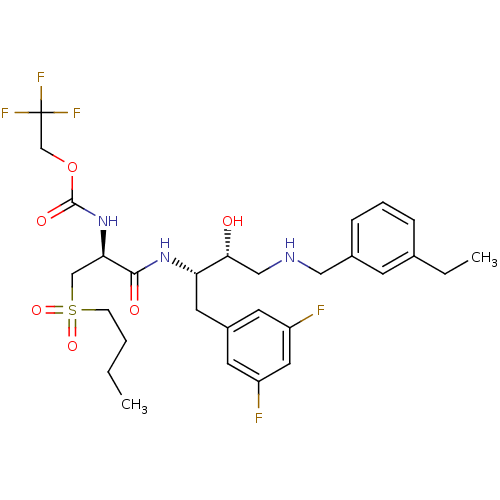 Chemical structure of BindingDB Monomer ID 50196744