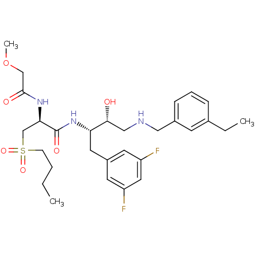 Chemical structure of BindingDB Monomer ID 50196748