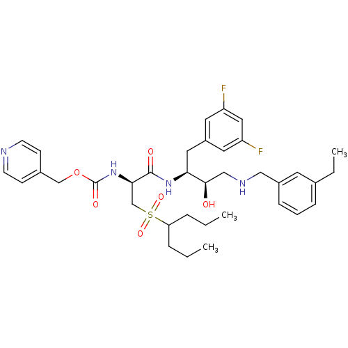 Chemical structure of BindingDB Monomer ID 50196749