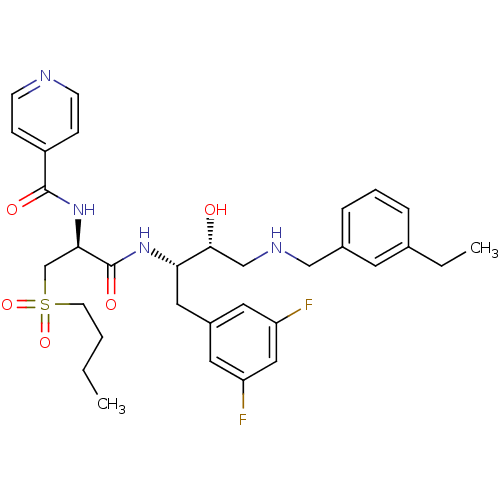 Chemical structure of BindingDB Monomer ID 50196750