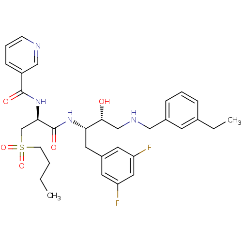 Chemical structure of BindingDB Monomer ID 50196755